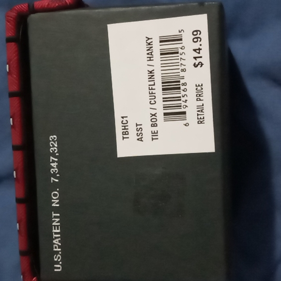 Mens tie and cufflink set - Picture 4 of 5